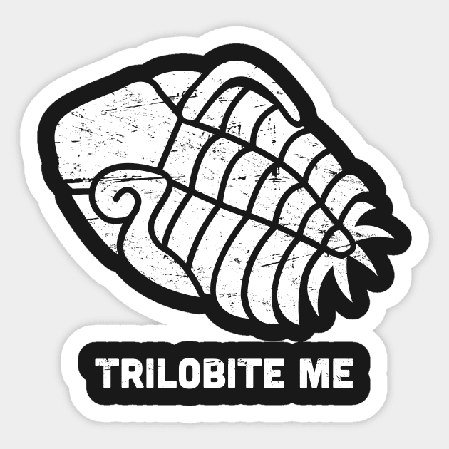 Trilobite Fossil Sticker by MeatMan